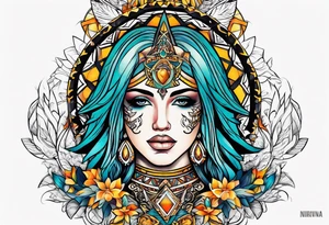nirvana tattoo tattoo idea