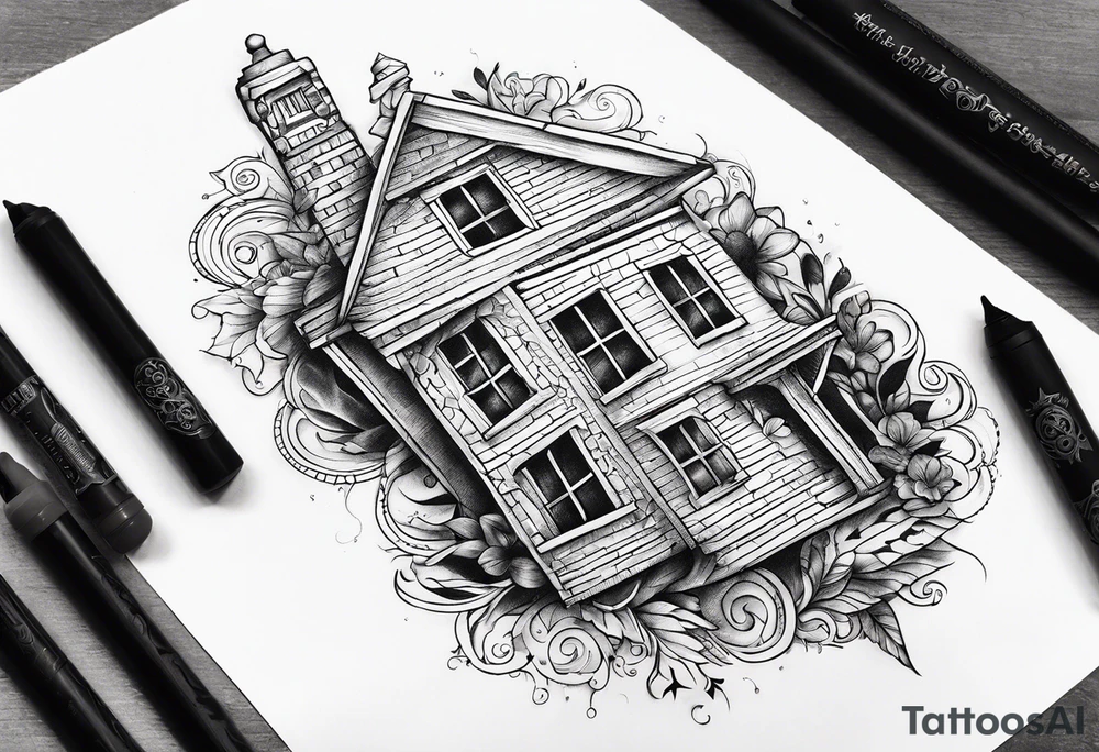 Home is the people not the place tattoo idea