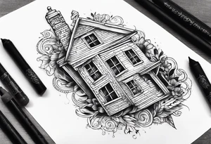 Home is the people not the place tattoo idea