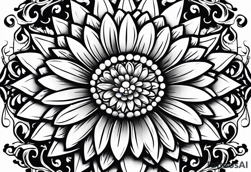 Daisy tattoo idea