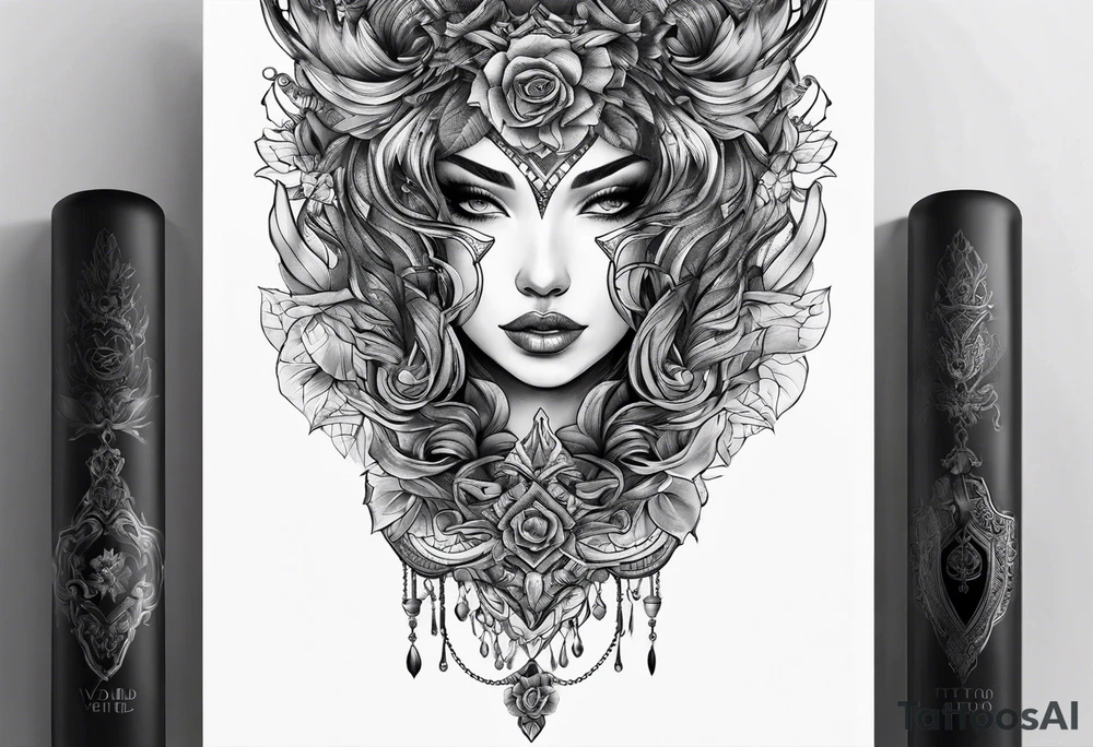 The void personified tattoo idea