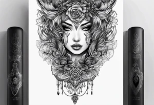 The void personified tattoo idea