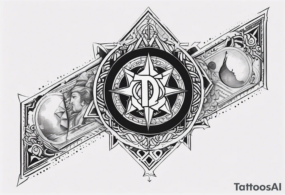 currency tattoo idea