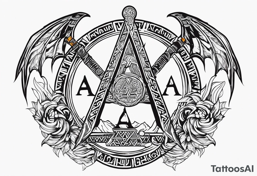 Valhalla sword
dragon axe Valknut helm of awe tattoo idea Valhalla sword
dragon axe Valknut helm of awe tattoo idea