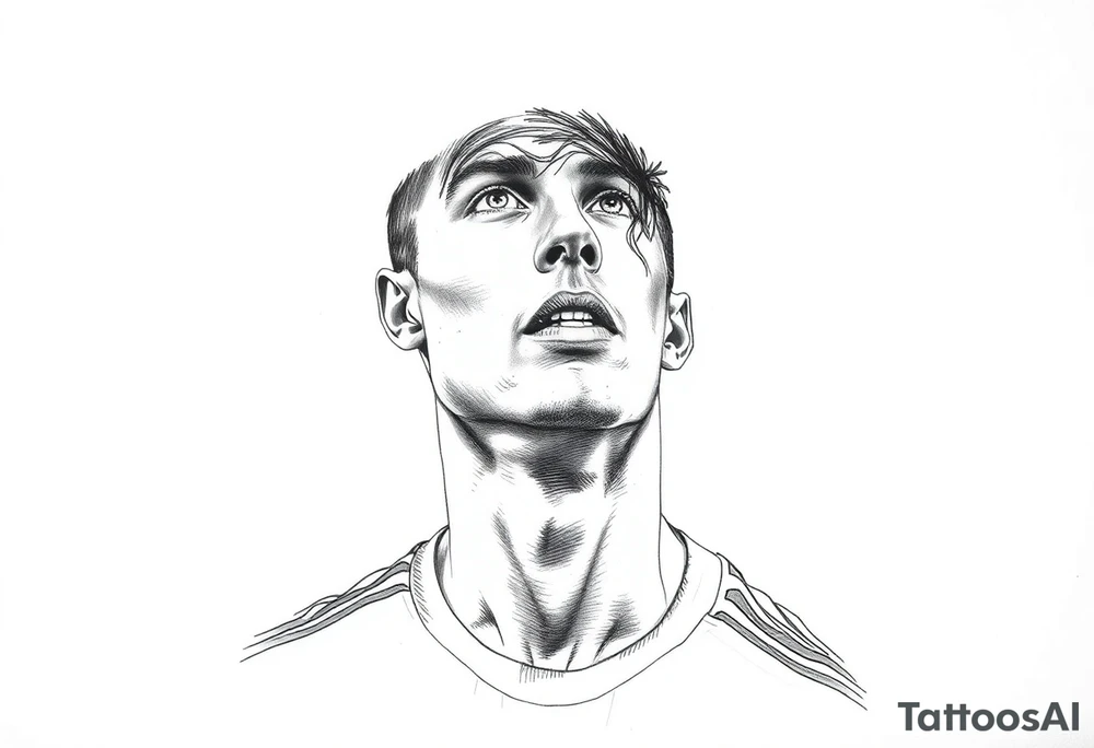 Cristiano Ronaldo tattoo idea