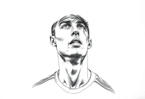 Cristiano Ronaldo tattoo idea