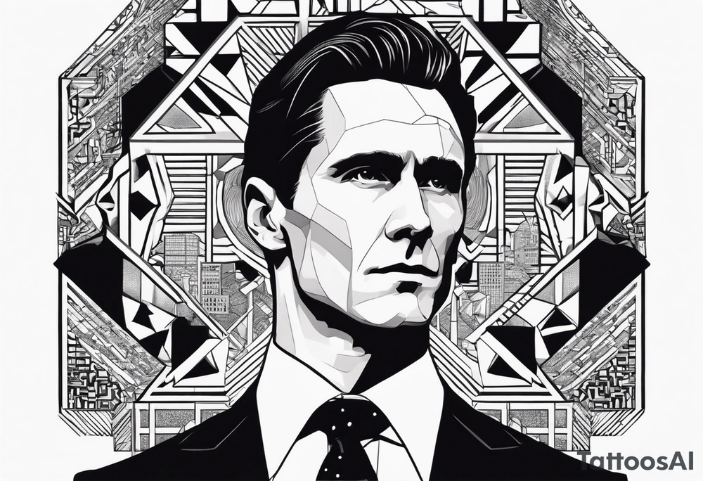 Can you create something small from the movie American psycho? tattoo idea