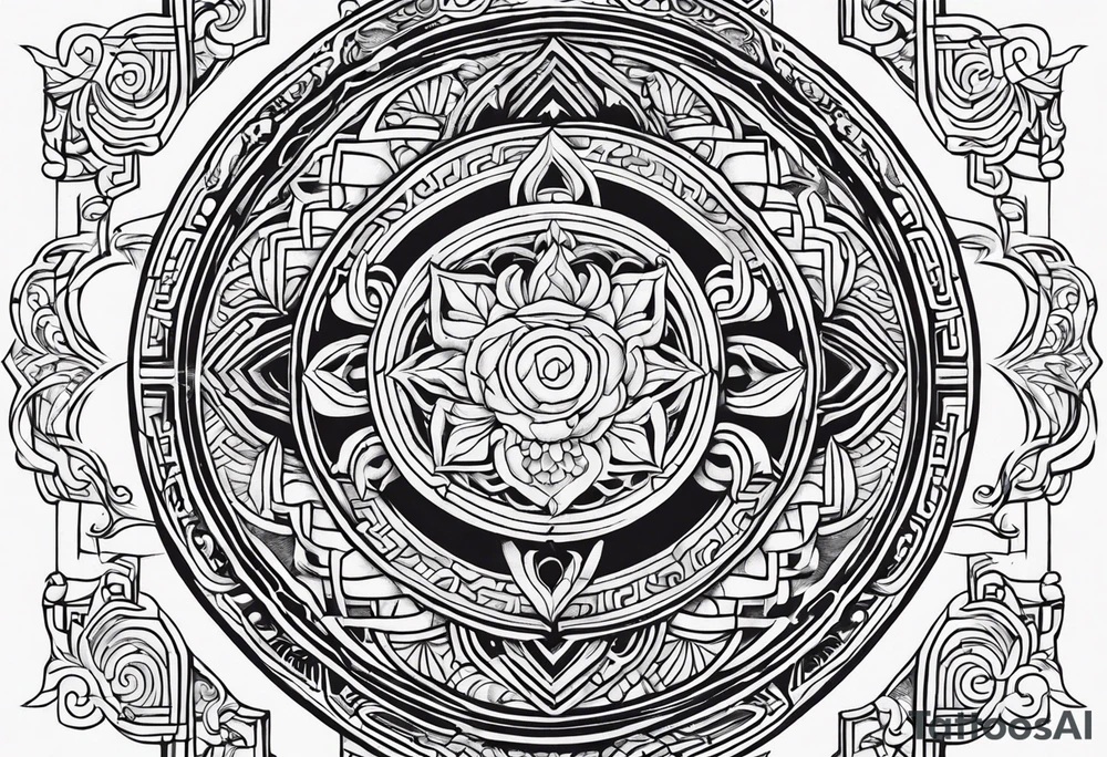 vietnamese bau cua tattoo idea