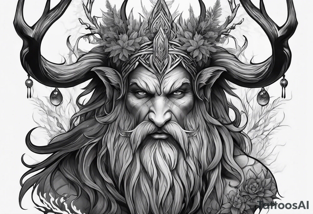 Leshy tattoo idea