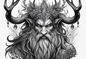 Leshy tattoo idea