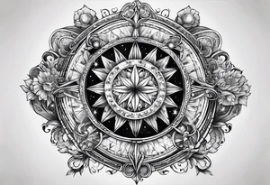 New Orleans, astronomy tattoo idea