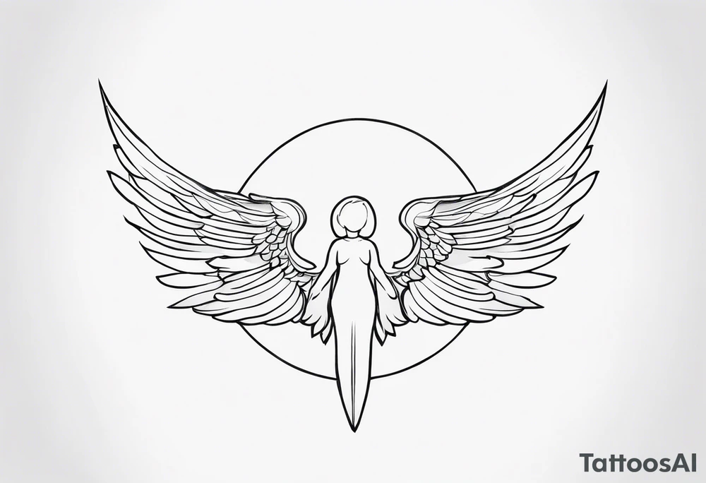 angels tattoo idea