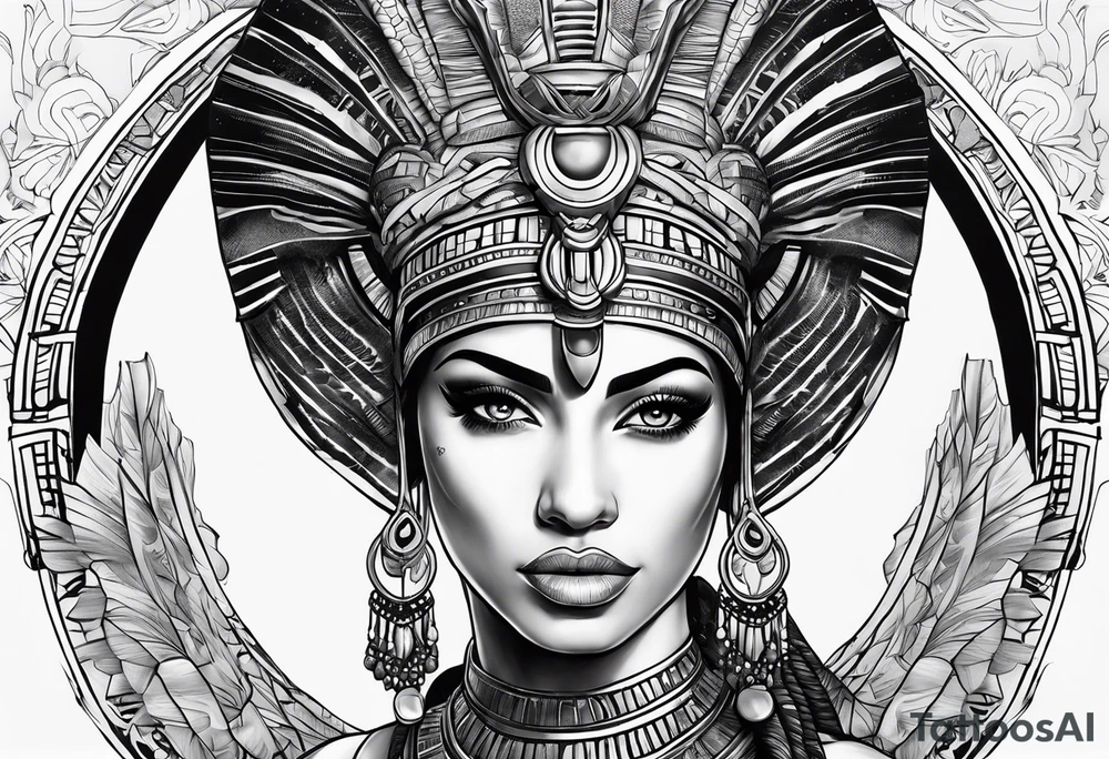 cleopatre tattoo idea