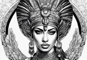 cleopatre tattoo idea
