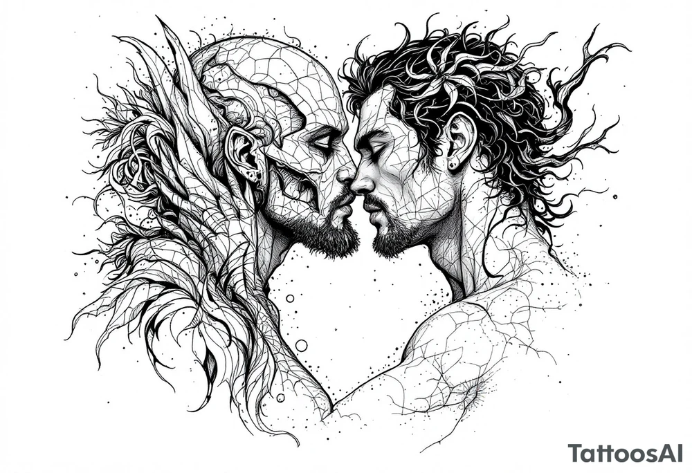 Mythology,man body,lust, sex tattoo idea