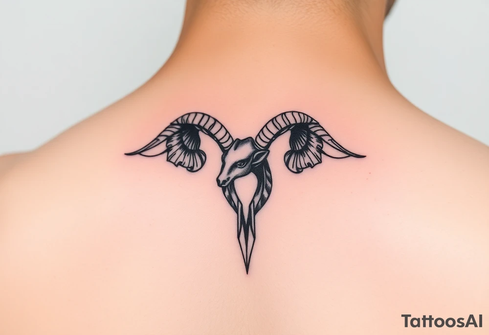 Aries tattoo for the inside wrist, feminine tattoo idea