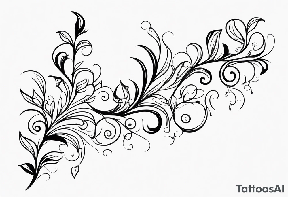 The longest Vines of Flores tattoo idea