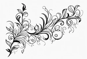 The longest Vines of Flores tattoo idea
