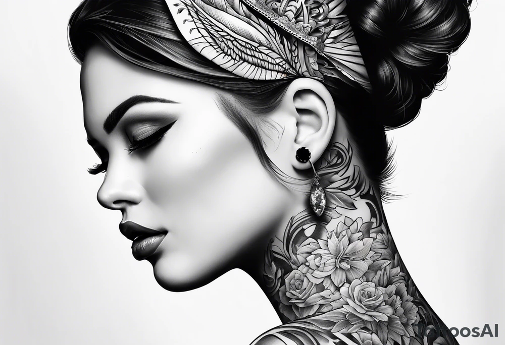 FEEL NO PAIN SHOW NO EMOTIONS tattoo idea