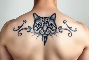 cat tattoo idea