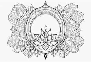 Divinely feminine tattoo idea