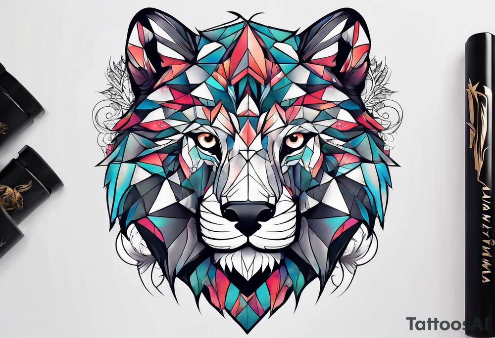 Alpha group of animals tattoo idea