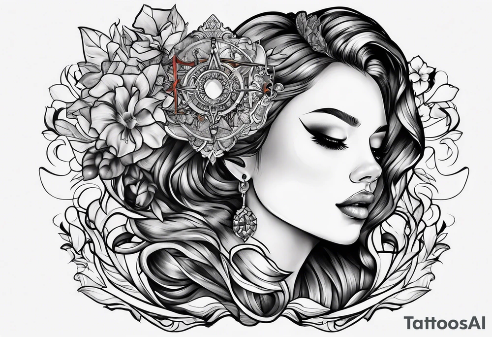 Trapped inside my head tattoo idea