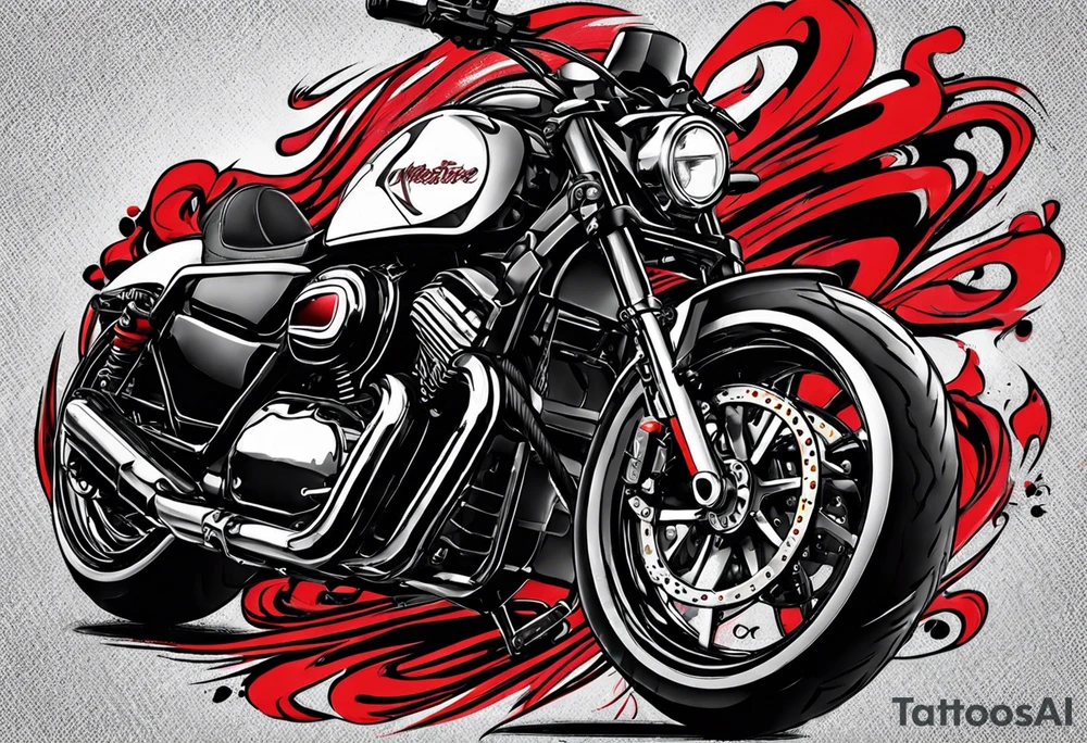 Create a bikelife tattoo tattoo idea