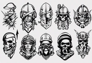 soldier tattoo idea