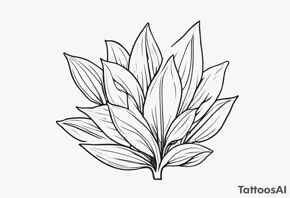 Plant tattoo tattoo idea