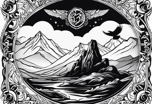 psalm 23 tattoo idea
