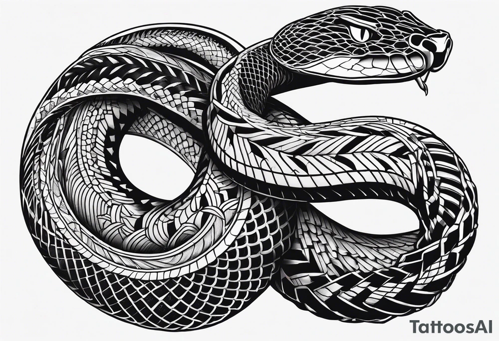 Cobra black tattoo idea