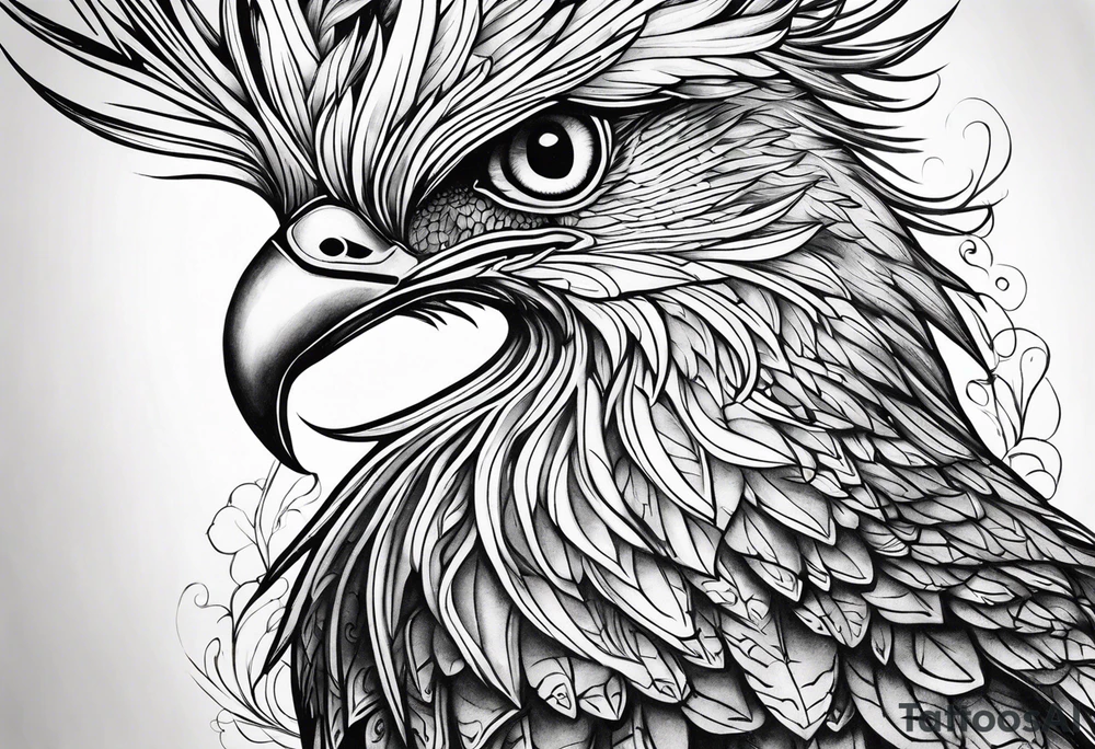 Phoenix tattoo idea