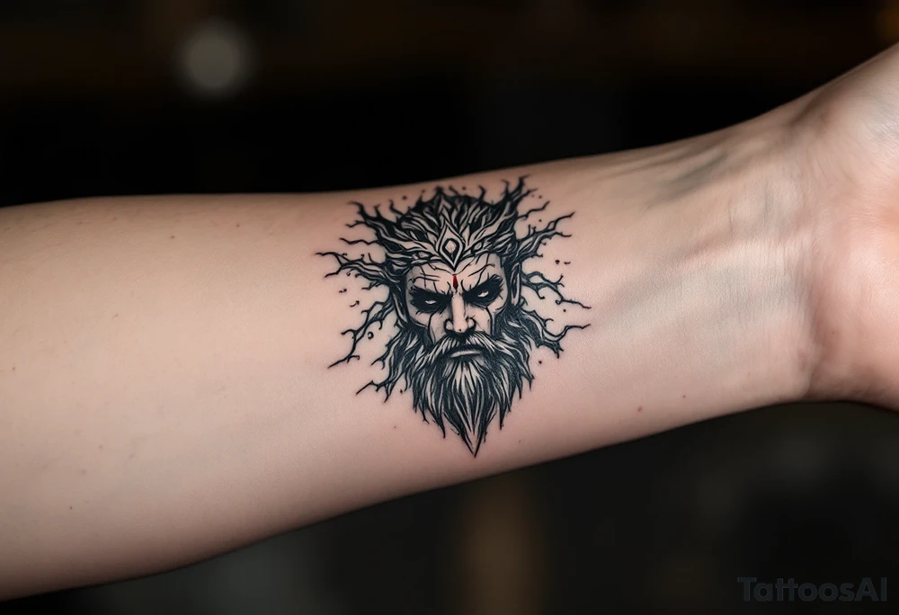 dmt deity tattoo idea