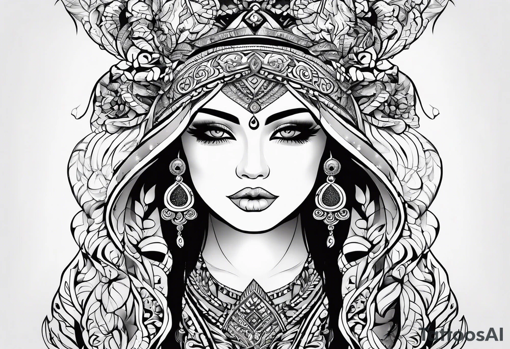 tribal tattoo idea