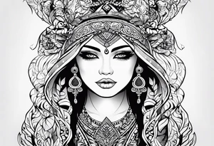 tribal tattoo idea