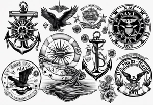 US Navy tattoo idea