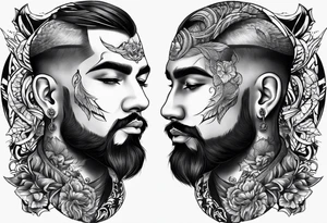 Neck tattoos for men tattoo idea