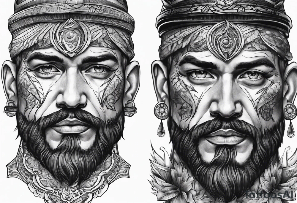 Estátua grega tattoo idea