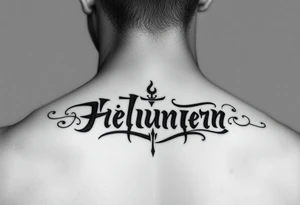 Calligraphy cholo writing tattoo idea