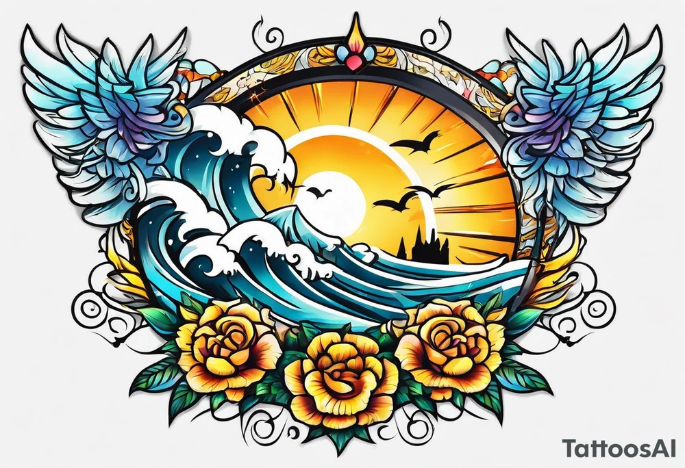 Sunshine tattoo idea