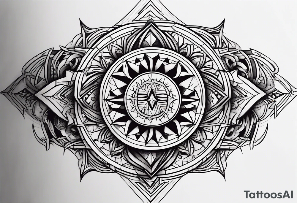 Curse mark tattoo idea