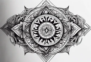 Curse mark tattoo idea
