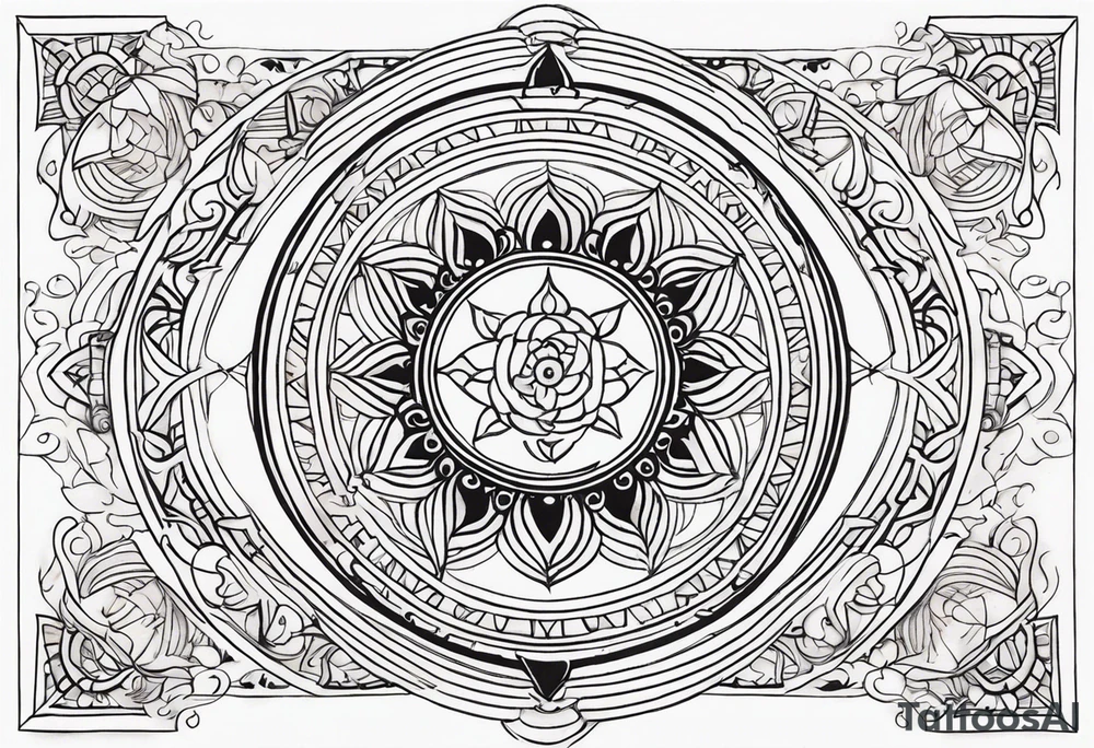vedic astrology tattoo idea