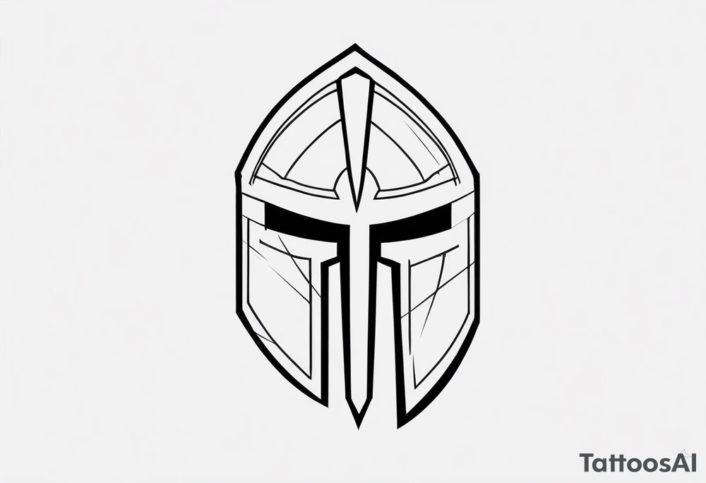 Ancient spartan symbol tattoo tattoo idea