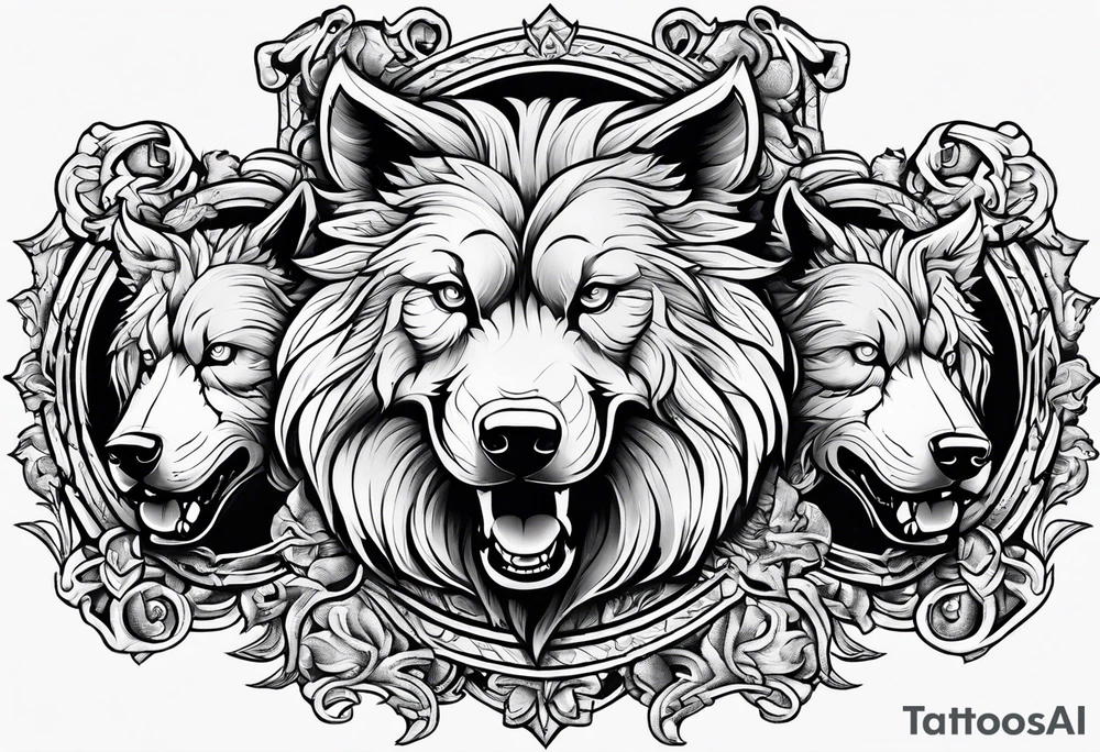Cerberus tattoo idea