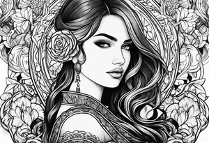 bookish tattoo idea
