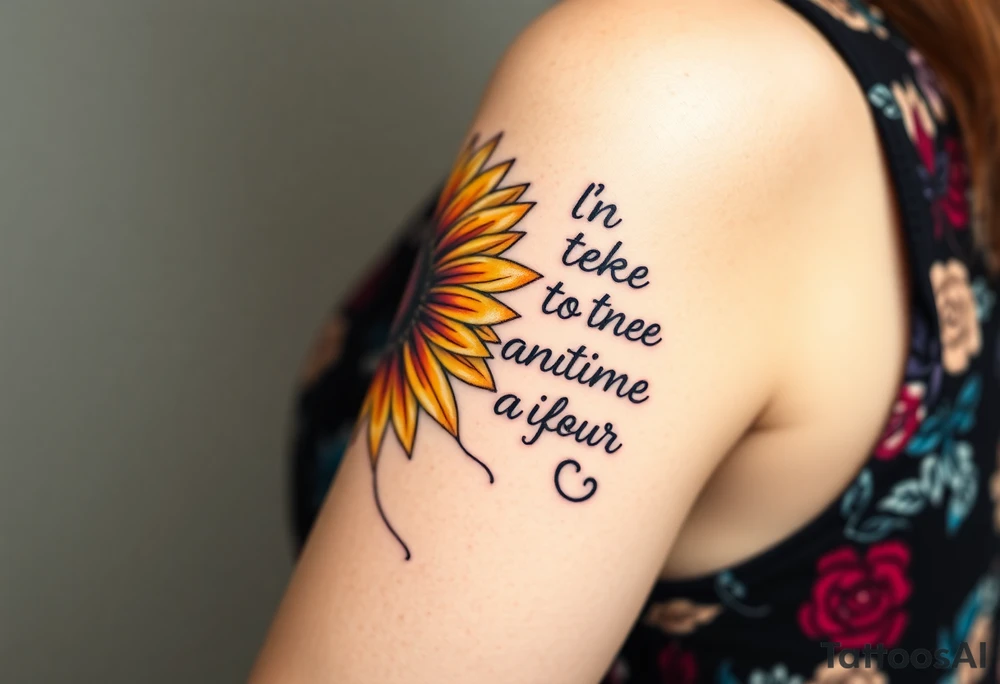 Quotes 
paintbrush
Sunflower tattoo idea