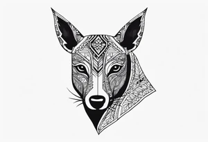 Canguro con guantes tattoo idea