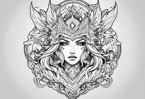 kindred league of legends tattoo idea